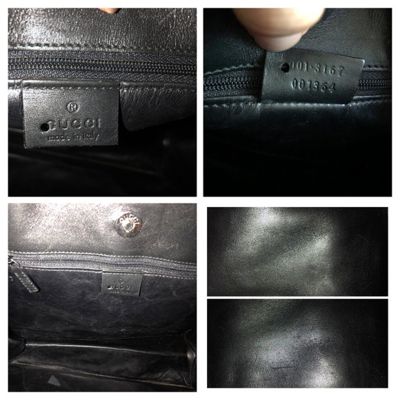 💥💥💥SOLD💥💥💥 Vintage Gucci Italian Leather Tote Hobo Bag - Picture 7 of 8